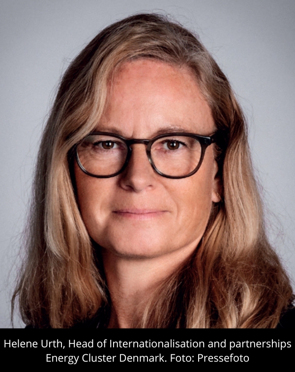 Helene Urth, Head of Internationalisation and partnerships Energy Cluster Helene Urth, Head of Internationalisation and partnerships Energy Cluster